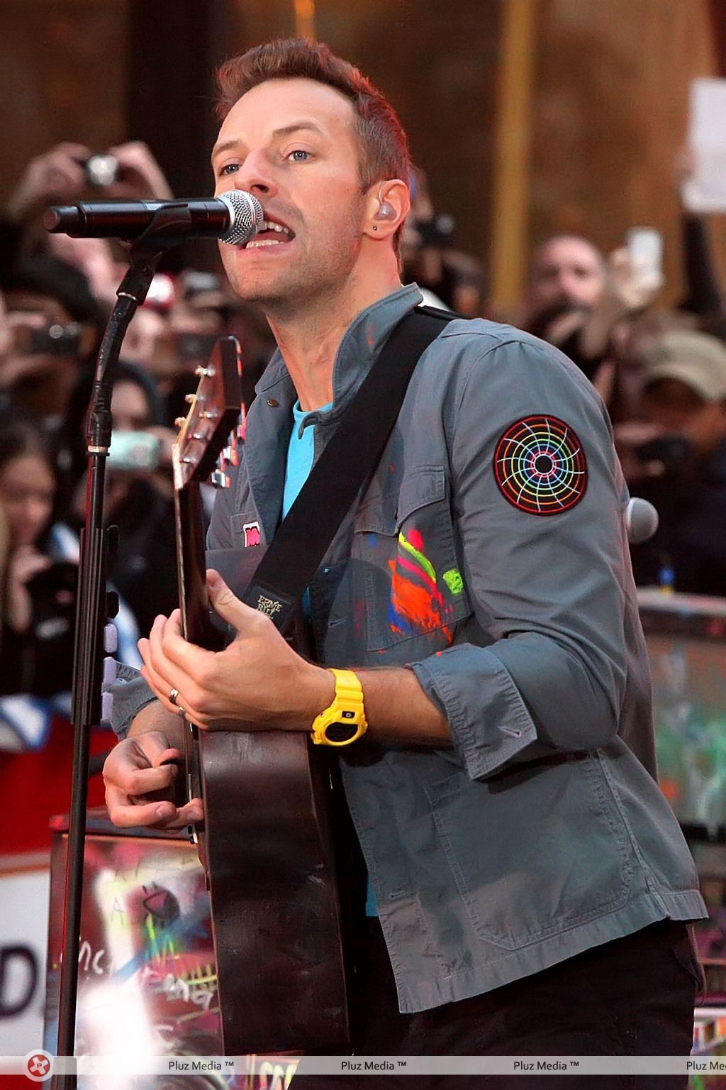 Chris Martin performing live on the 'Today' show as part of their Toyota Concert Series | Picture 107202